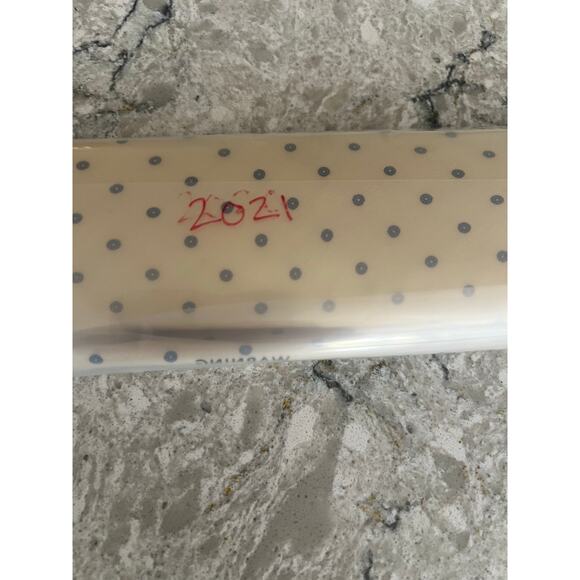 Vintage Bert Pulitzer Men's Silk Neck Tie Yellow Blue Dots Made in USA JL - Picture 8 of 8